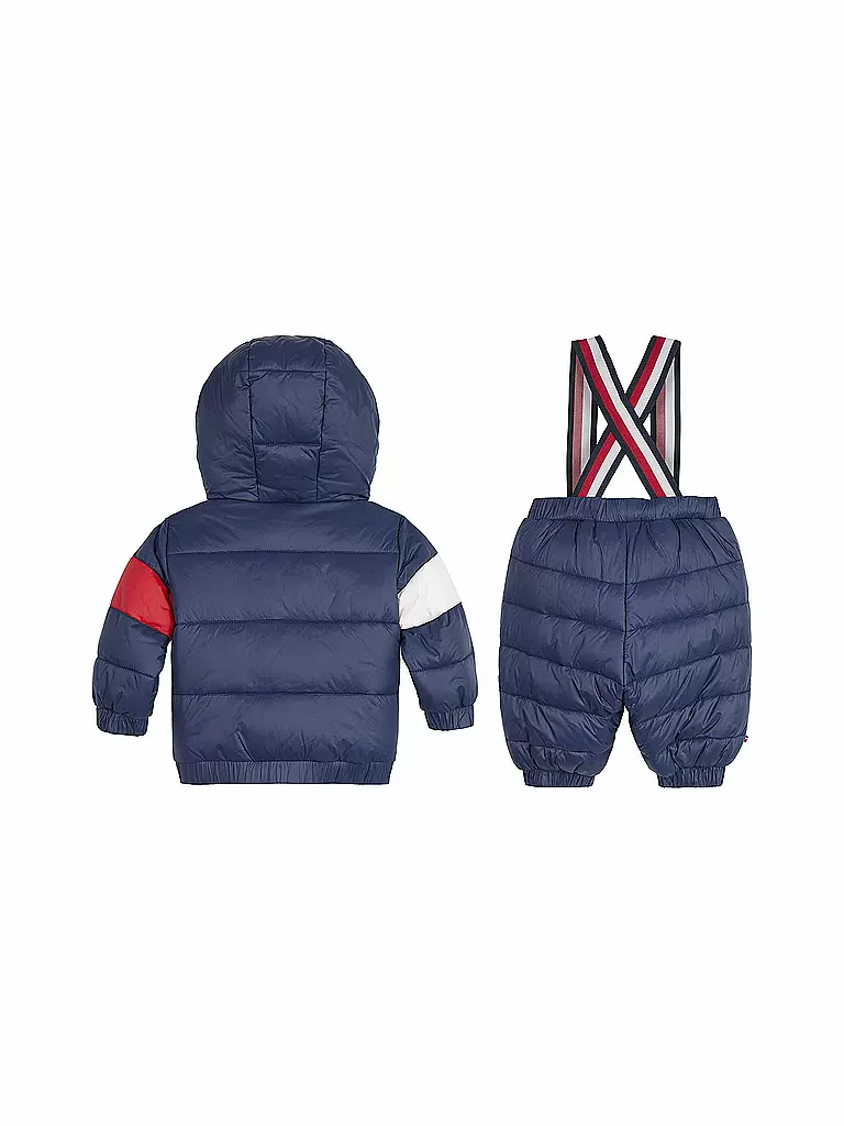 TOMMY HILFIGER Baby Schneeanzug 2 teilig blau